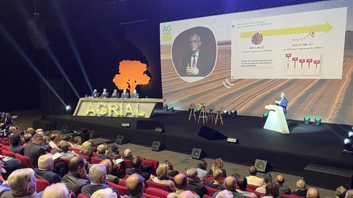 Le plan climat 2035 d’Agrial a été présenté le vendredi 20 mai au Mans lors de l’assemblée générale du groupe. © AGRIAL